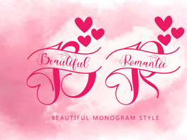 Beautiful Romantic Monogram preview picture