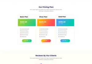 ERP Software PSD Template