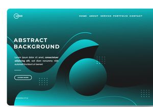 3D Abstract Background Minimal