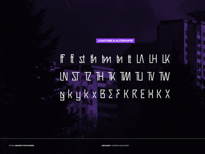 Hexazor | Modern Sans Serif
