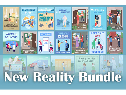 New reality illustration bundle