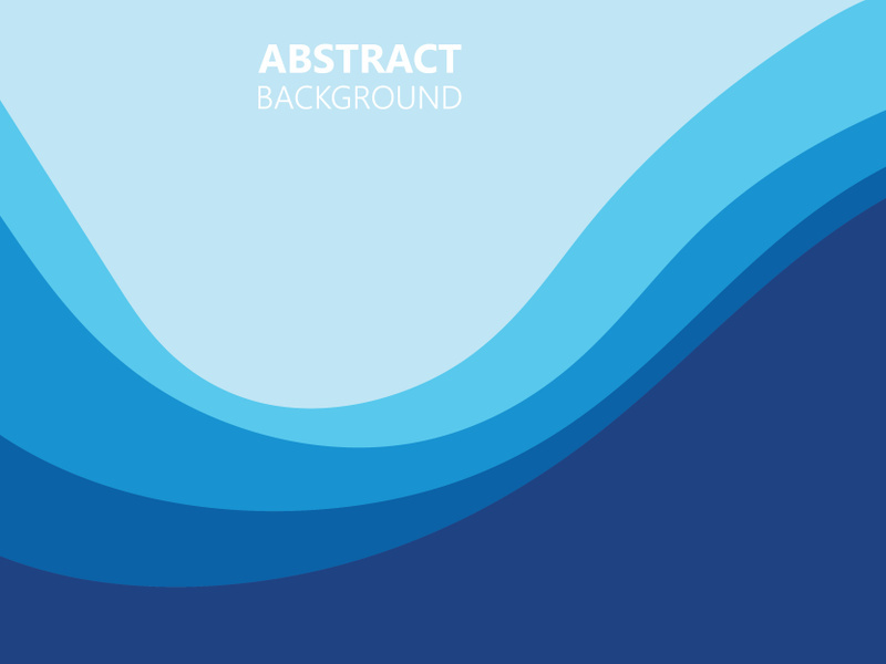 Blue wave water background wallpaper vector