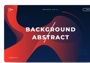 Modern abstract gradient wavy geometric background