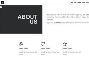 Creative Single Page Template