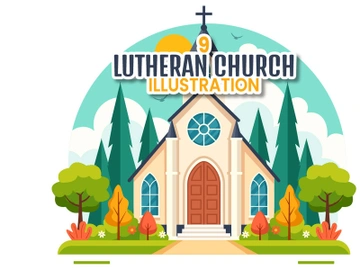 9 Lutheran Church Illustration preview picture