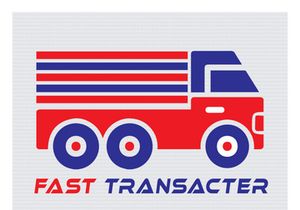 Custom Trucking logo in adobe illustrator