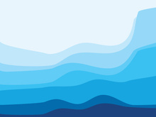 Wave blue water wallpaper background vector