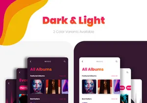 iPlayMusic - A Free Awesome Music App UI