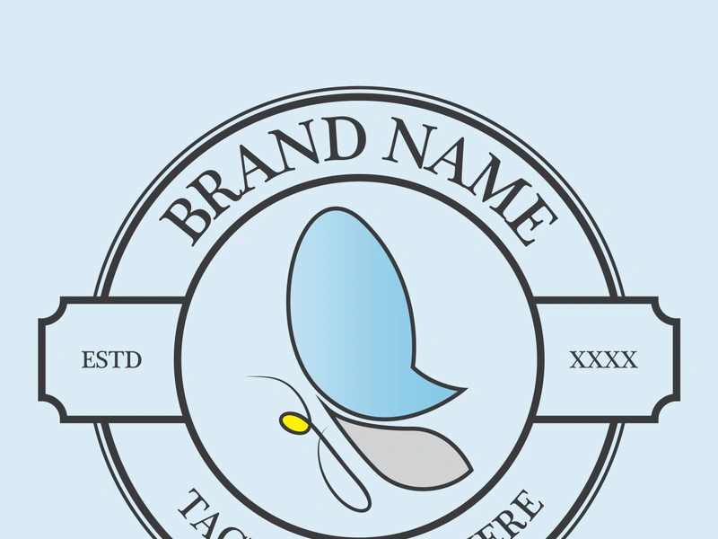 Butterfly logo design