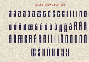 Highline - Display Font