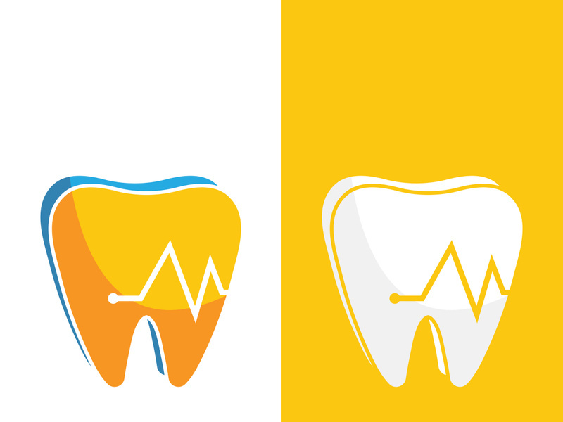 Dental logo template vector illustration icon design