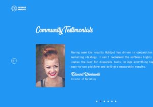 Testimonials | Daily UI challenge - Day 039/100