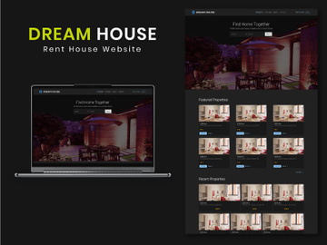 Dream House-Rent House Website preview picture