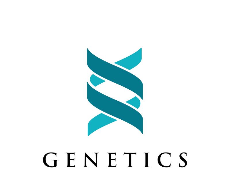 DNA element logo. Bio tech, DNA people, bio DNA, spiral DNA. Logo can be for science, pharmacy and medical.