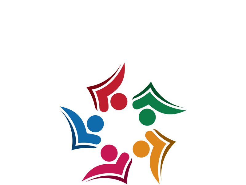 People icon work group vector illustration design