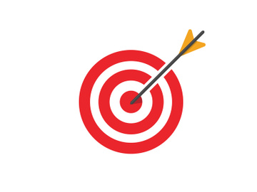 Focus icon illustration design template preview picture