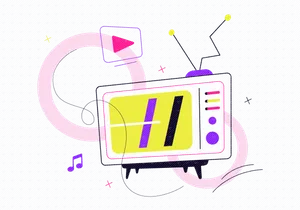 10 World Television Day Illustration