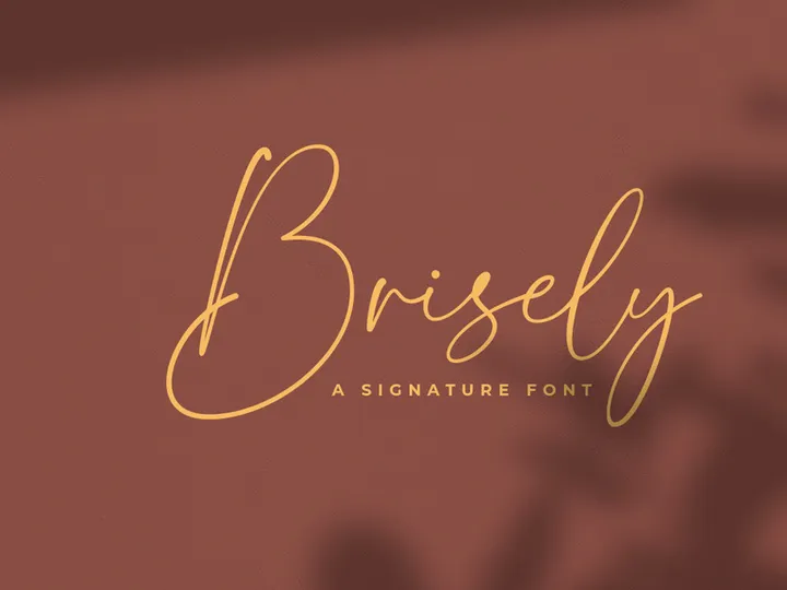 Free Brisely Handwritten Font