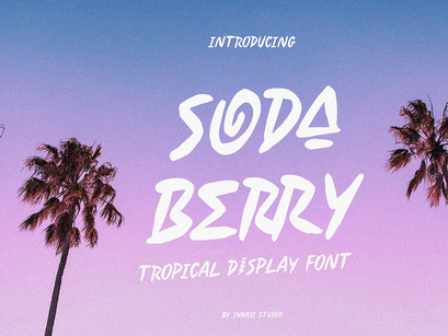 Soda Berry - Tropical Display