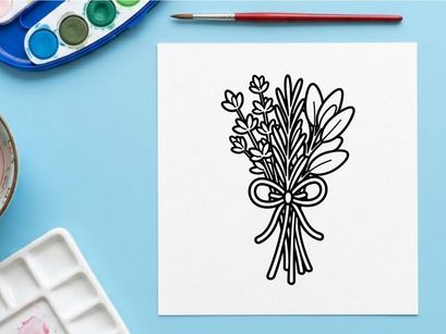 Hand-drawn Halloween laurel wreath with spooky leaves and berries. Vector-style autumnal holiday decoration for seasonal designs and crafts.