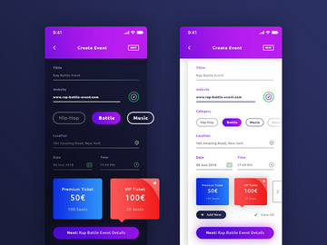 创建活动的iOS应用程序(Create Event iOS App)