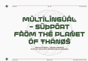 EMOTIQ - Modern & Futuristic Sans