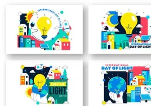 10 International Day Of Light Illustration