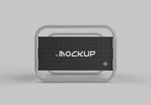 Metal Frame Signboard Mockup