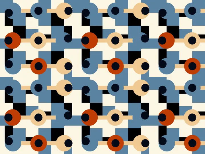 Seamless geometric pattern