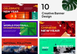 Creative Banner Design Template Vol. 5