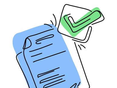 Flat Illustration Approved Stamp