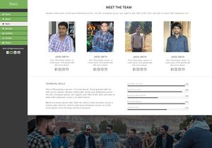 Beez - Creative Multi-Purpose PSD Template