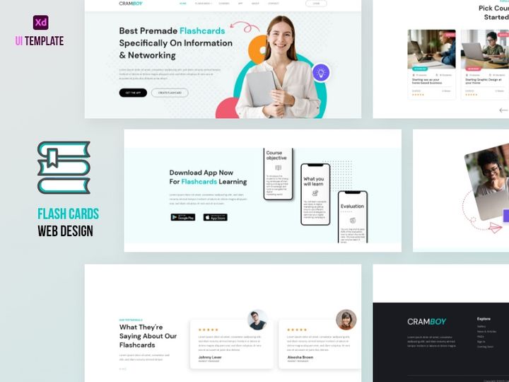 Home Online learning Platform - Website Templates