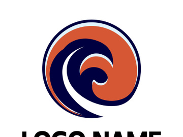 Wave logo preview picture