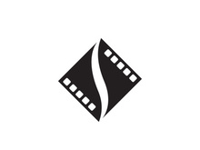 Abstract film icon illustration template