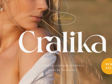 Cralika//Modern Ligature Serif preview picture