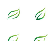 Ecology icon green leaf vector illustration design