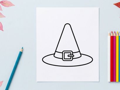 Graduation cap icon isolated on white background. Academic hat symbol for education and achievement vector illustration.