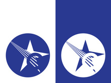 Star icon template vector illustration design