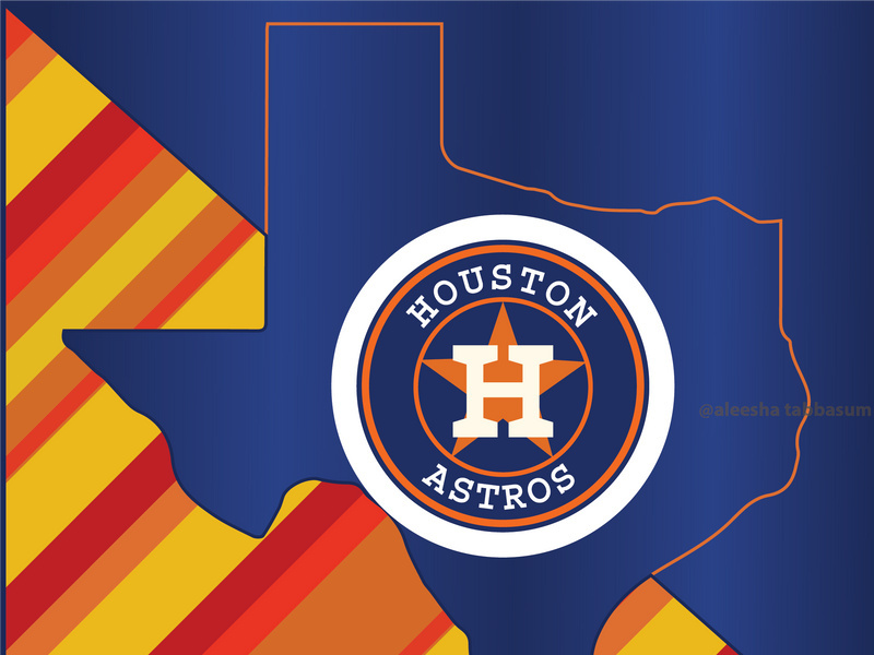 Houston Astros Label Design