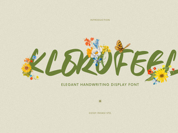 Klorofeel - Elegant Font preview picture