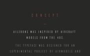 Ailerons Typeface