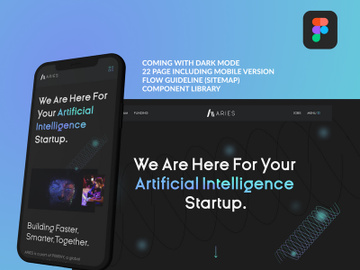 Aries Responsive Website & App preview picture