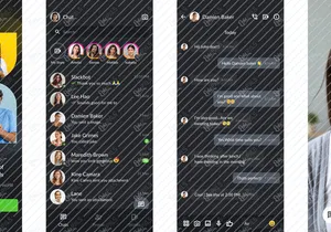 Messenger Mobile App Design.