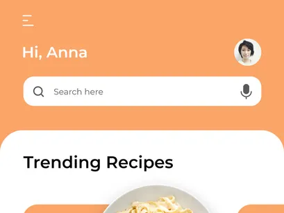 Recipes App UI/UX Design