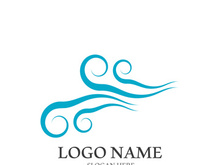 Wind icon vector illustration design template