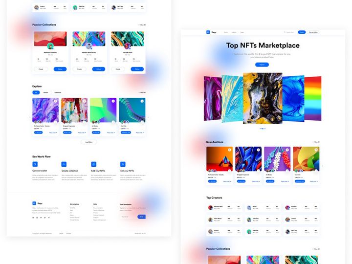 NFT'S Web 3.0 Platform