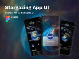 Stargazing App UI Design Challenge preview picture