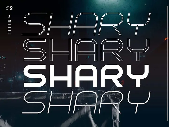 Shary Typeface – Free Version