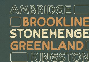 Vintage Vignette - Retro Font
